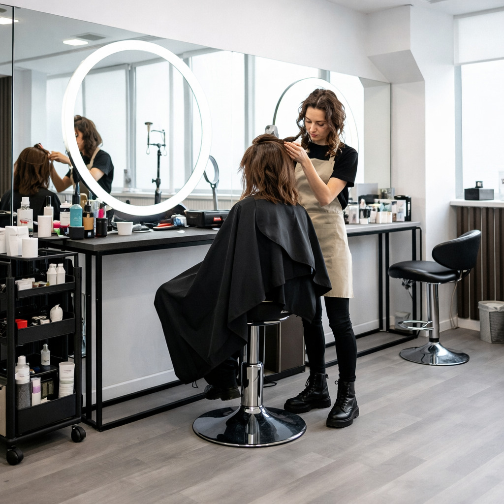 Low Budget Beauty Salon Interior Design